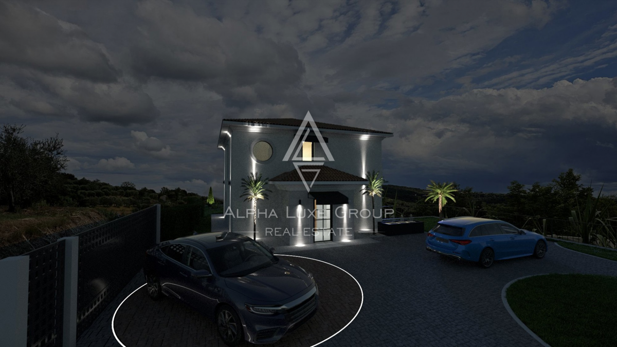 Istria, Buje: Residenza di lusso con vista panoramica