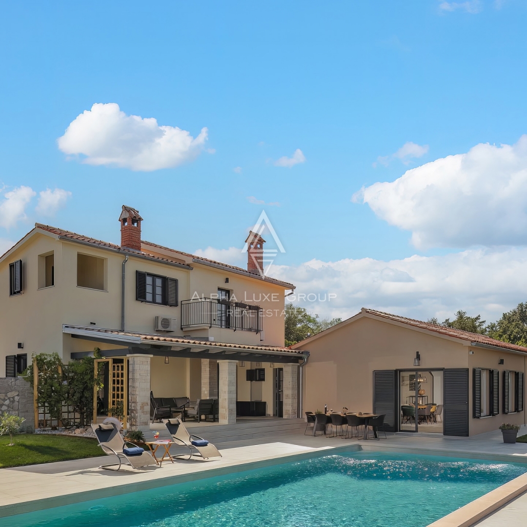 Istria, Labin – Elegante villa di lusso con vista