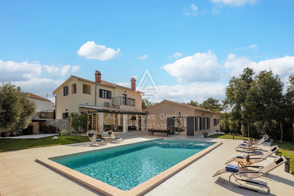 Istria, Labin – Elegante villa di lusso con vista