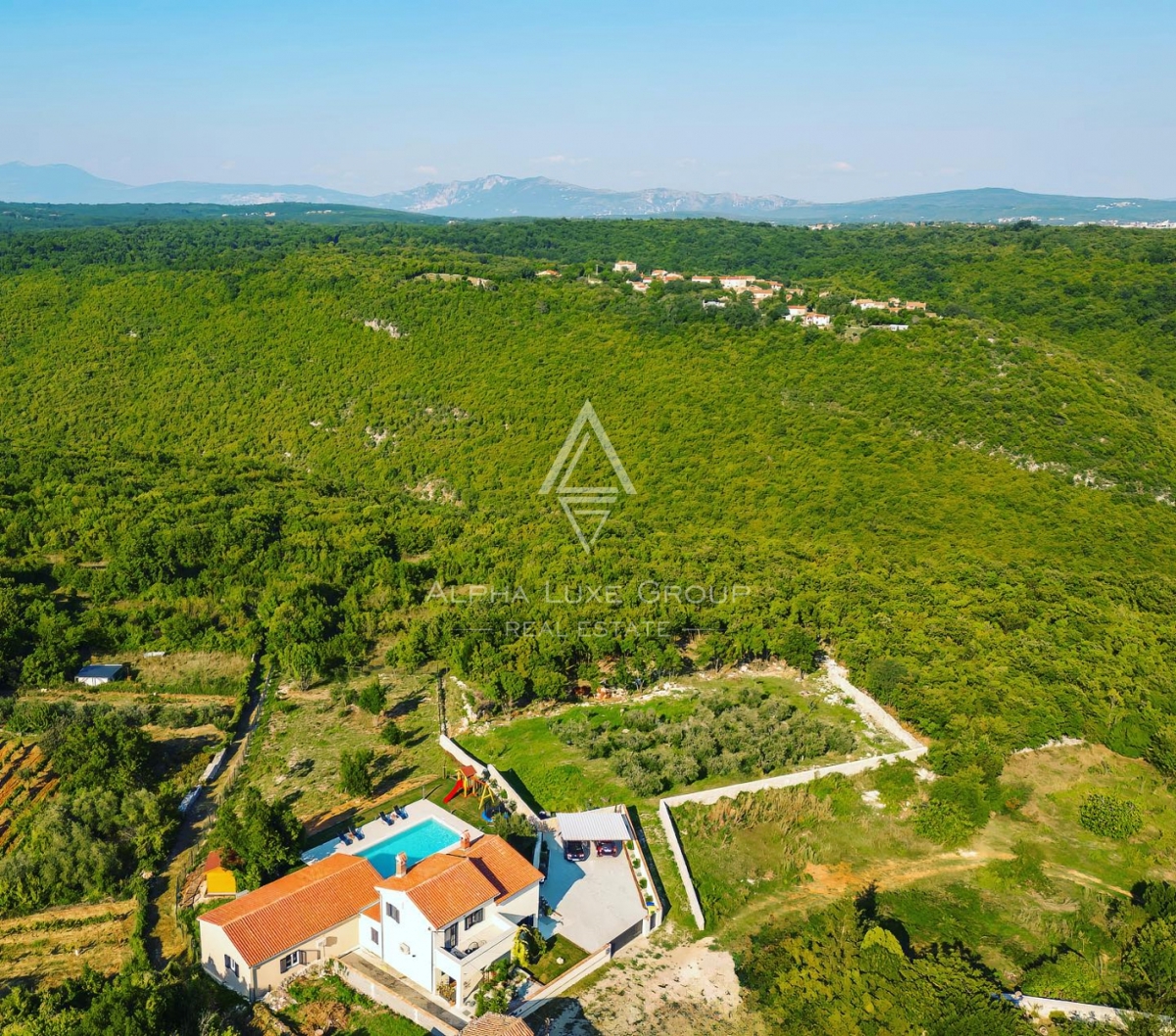 Istria, Labin – Elegante villa di lusso con vista