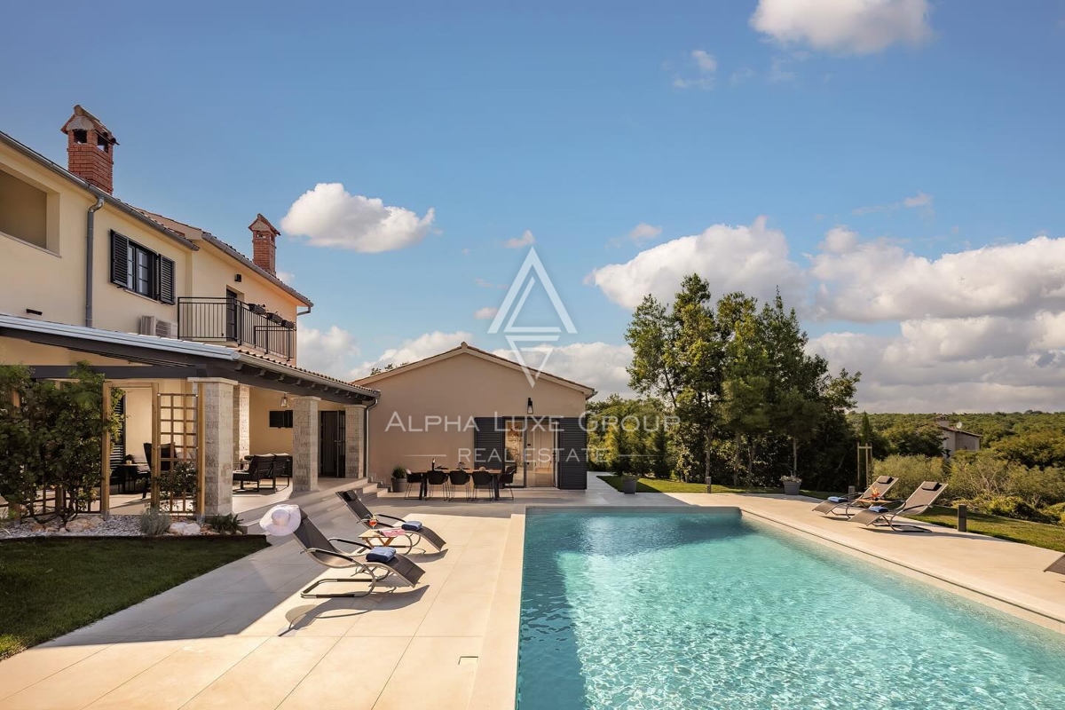 Istria, Labin – Elegante villa di lusso con vista