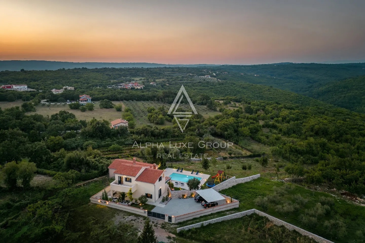 Istria, Labin – Elegante villa di lusso con vista