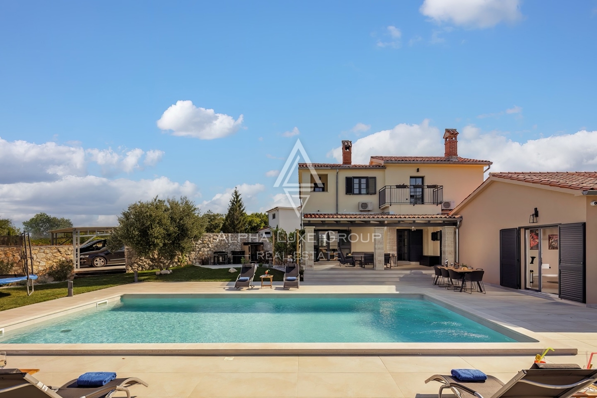 Istria, Labin – Elegante villa di lusso con vista