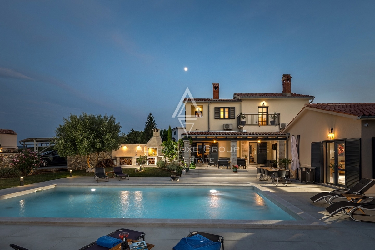 Istria, Labin – Elegante villa di lusso con vista