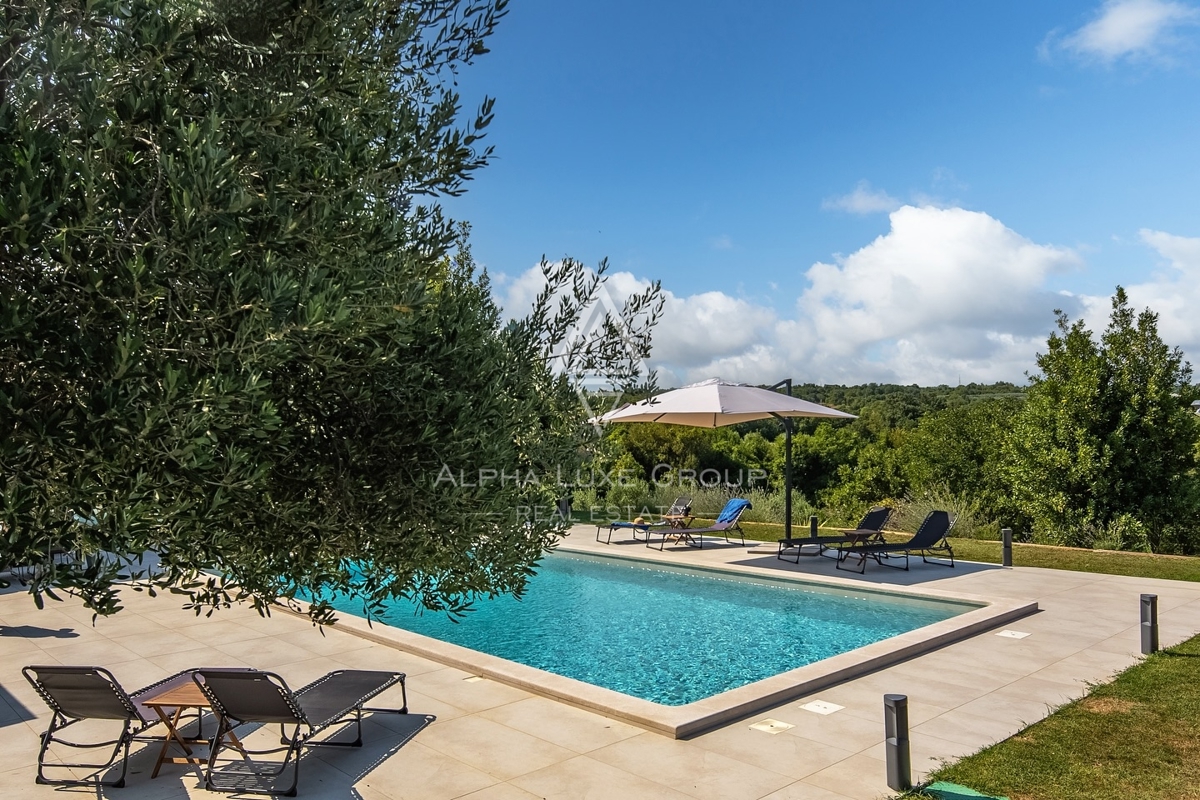 Istria, Labin – Elegante villa di lusso con vista