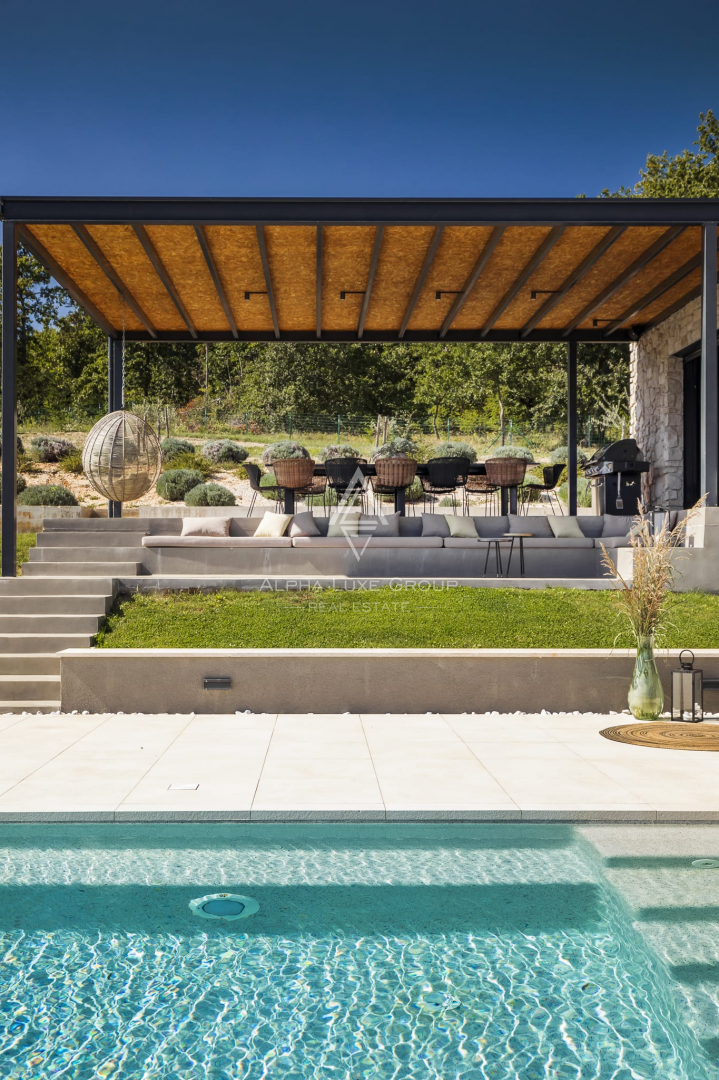 Istria, Buje – Villa di lusso con vista panoramica