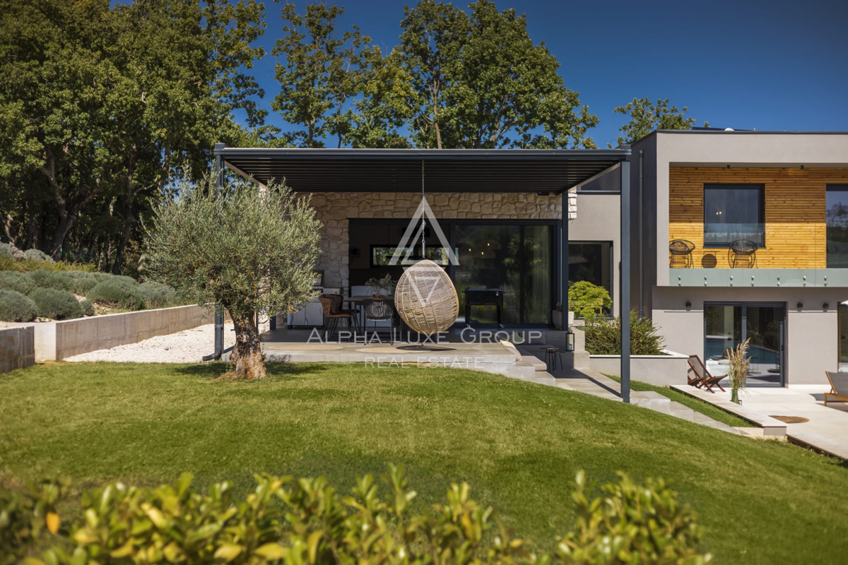 Istria, Buje – Villa di lusso con vista panoramica
