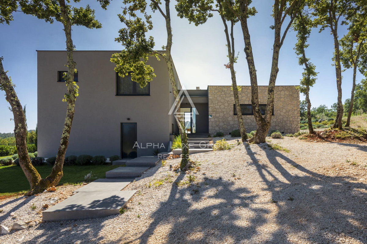 Istria, Buje – Villa di lusso con vista panoramica
