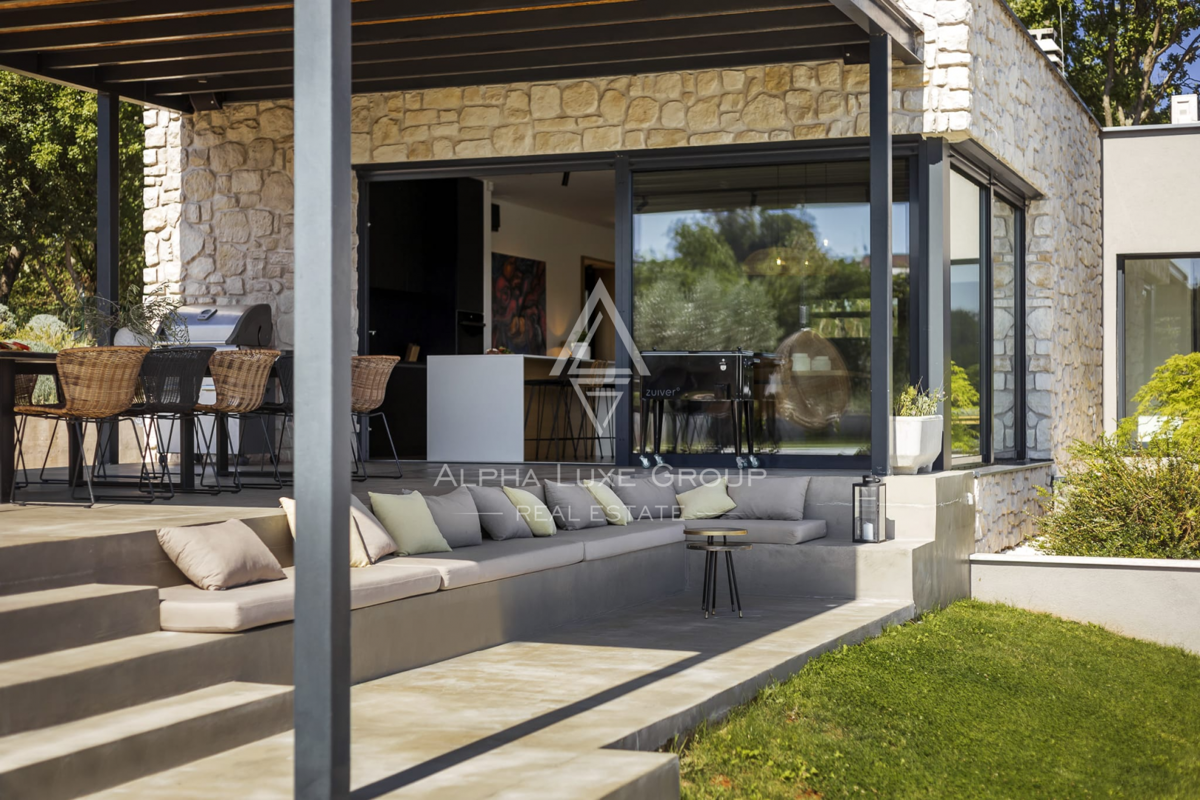 Istria, Buje – Villa di lusso con vista panoramica