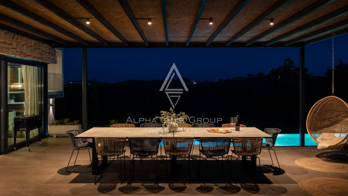 Istria, Buje – Villa di lusso con vista panoramica