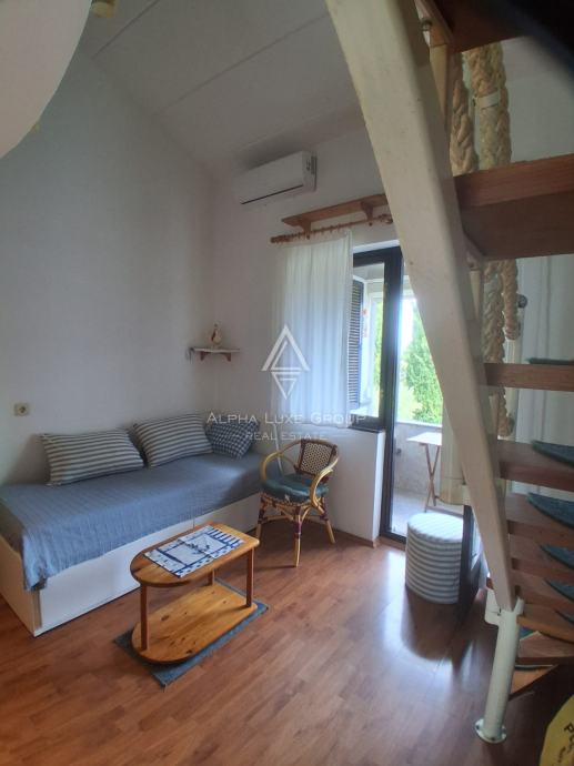 Istria, Červar Porat: Appartamento con soppalco balcone