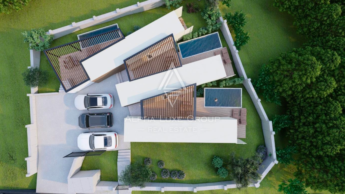 Istria, Marčana: Case modulari con piscina