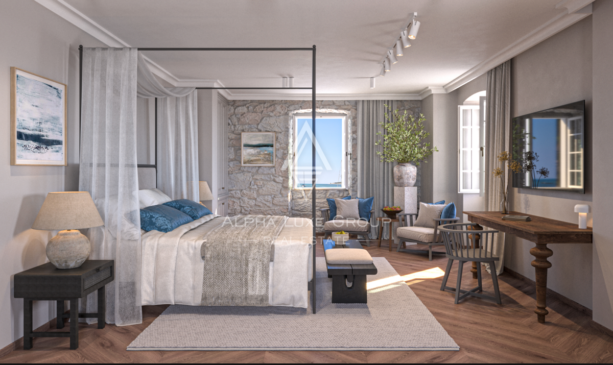 Istria, Torre: Progetto storico in pietra fronte mare