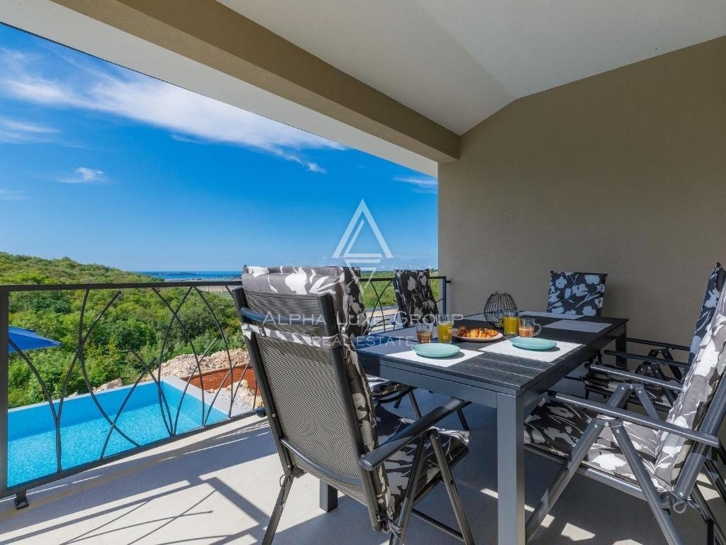 Istria, Novigrad – Splendida villa con vista panoramica sul mare in vendita