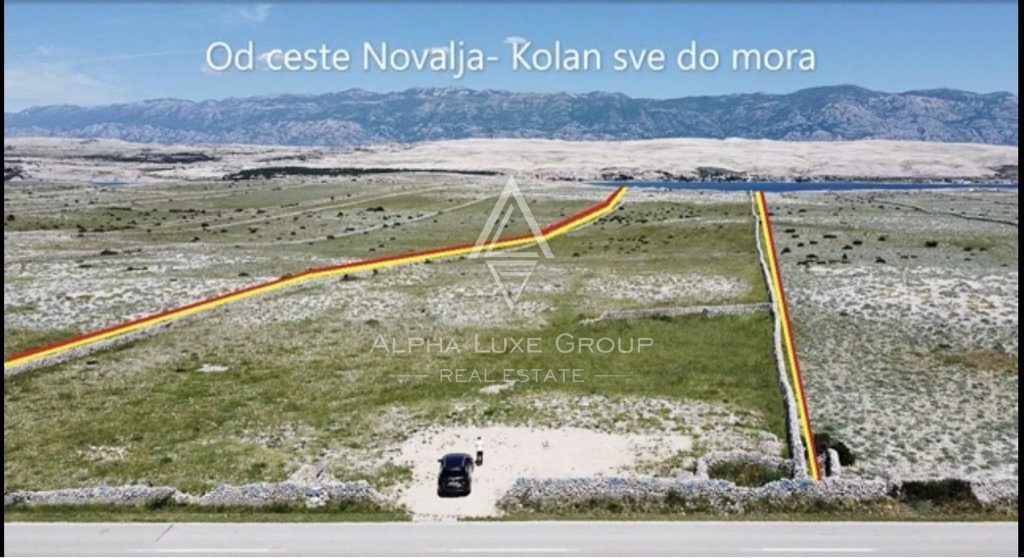 Terreno polivalente vicino a bellissime spiagge, Novalja, Isola di Pago