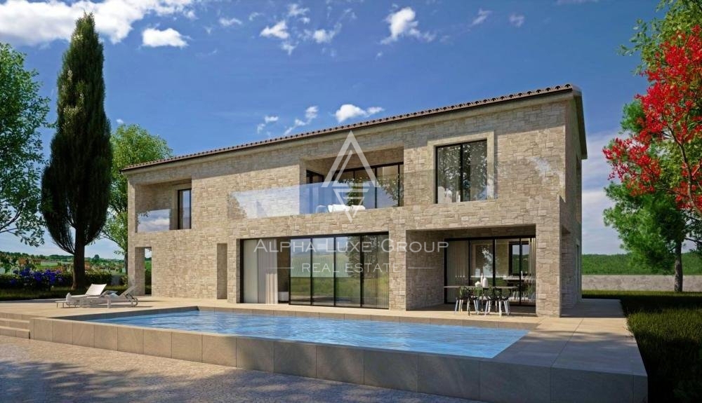 Fantastica casa con piscina, Istria, Motovun