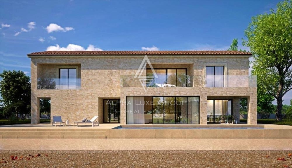 Fantastica casa con piscina, Istria, Motovun