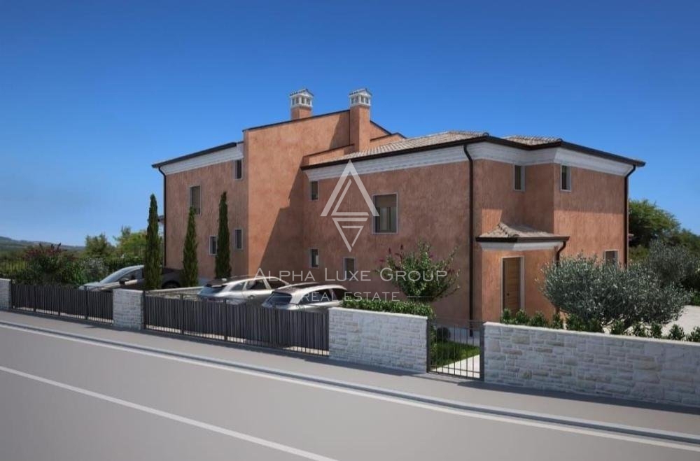 Casa bifamiliare con piscina, Istria, Buie