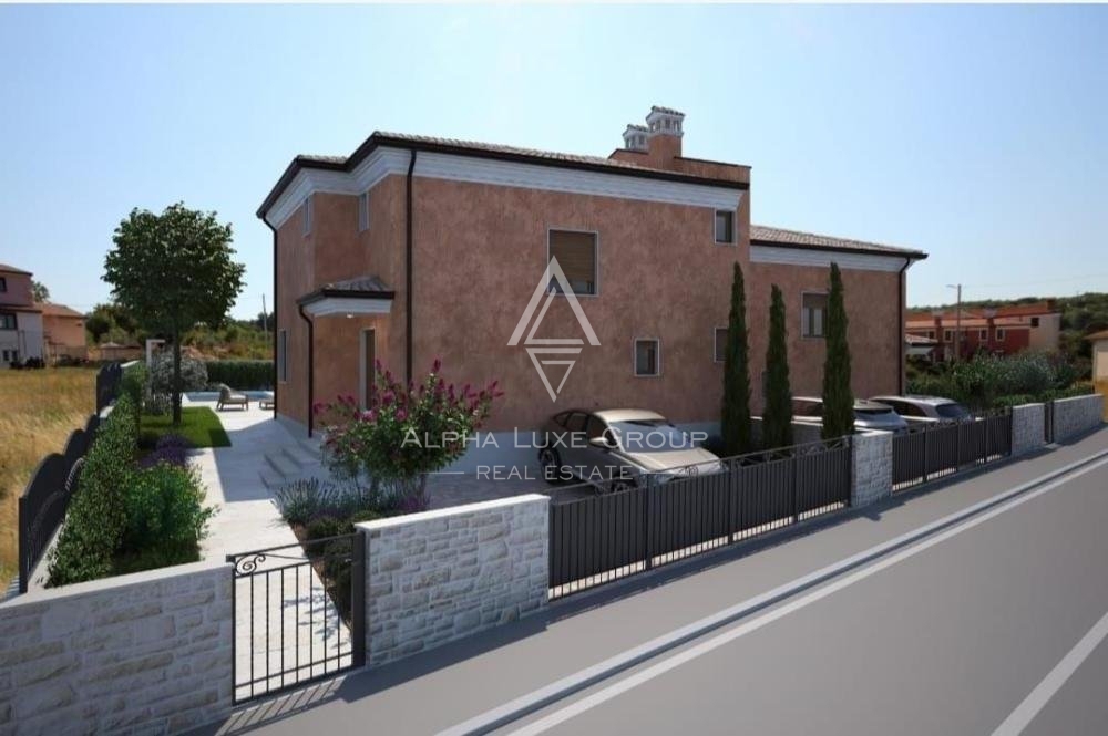 Casa bifamiliare con piscina, Istria, Buie