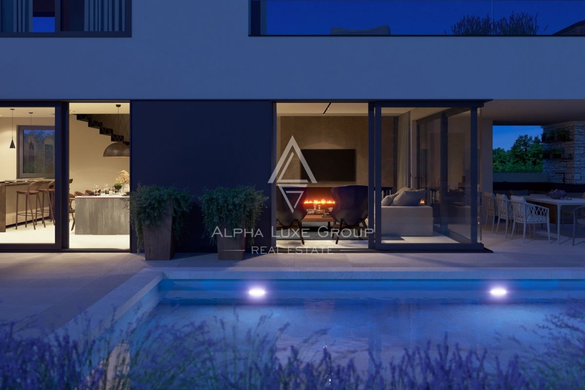 Villa moderna con piscina, Istria, Parenzo