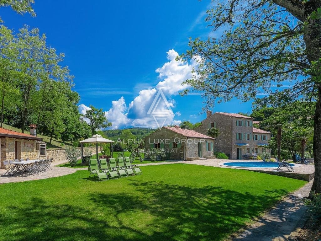 Grande villa con incantevole vista panoramica, ISTRIA, Buie