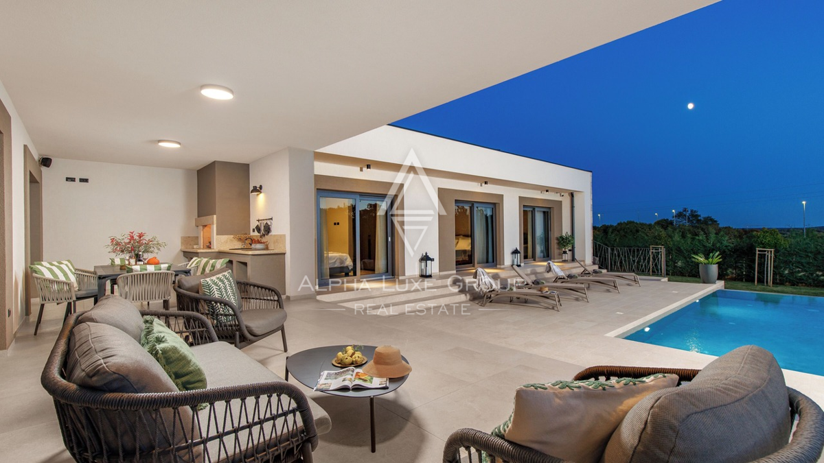 Istria, Rovinj: Villa moderna di lusso su un piano