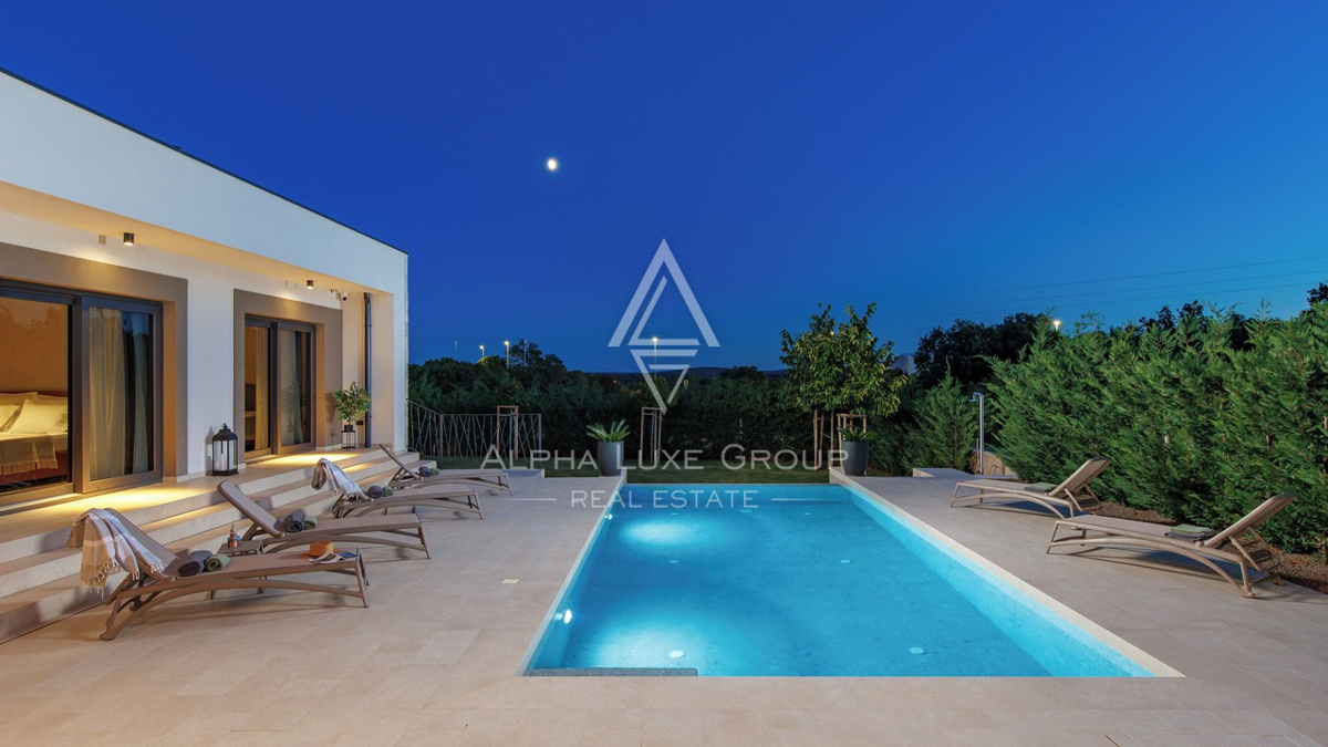 Istria, Rovinj: Villa moderna di lusso su un piano