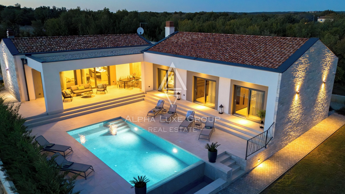 Istria, Rovinj: Villa moderna di lusso su un piano