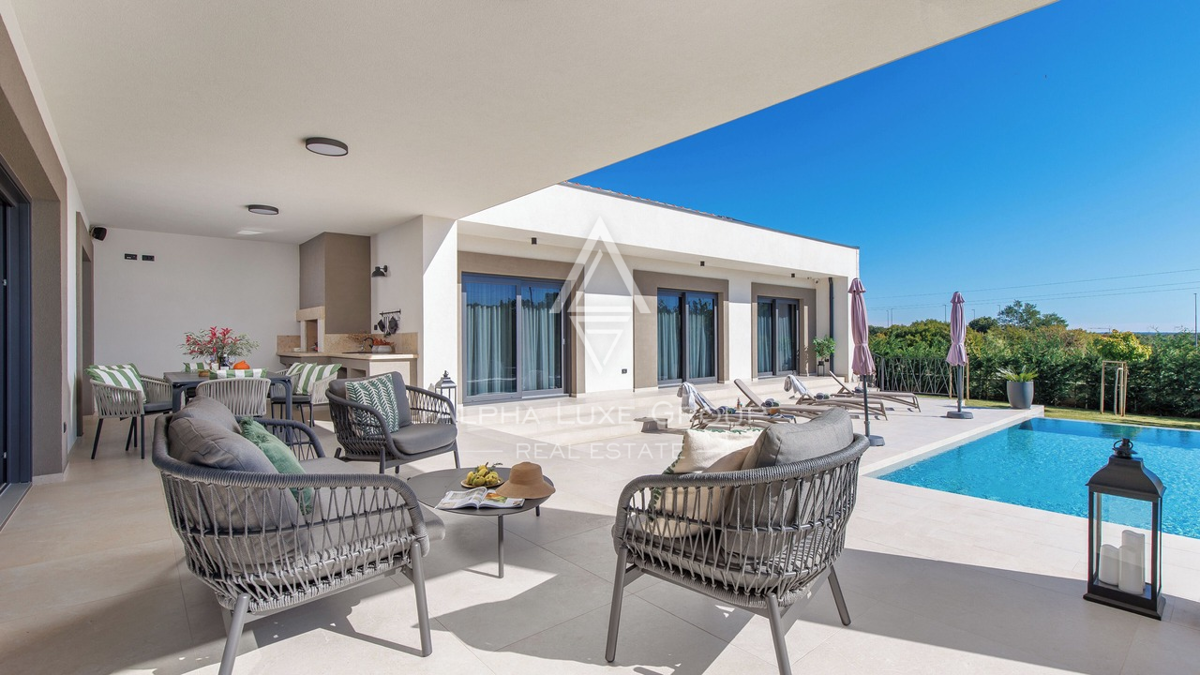 Istria, Rovinj: Villa moderna di lusso su un piano