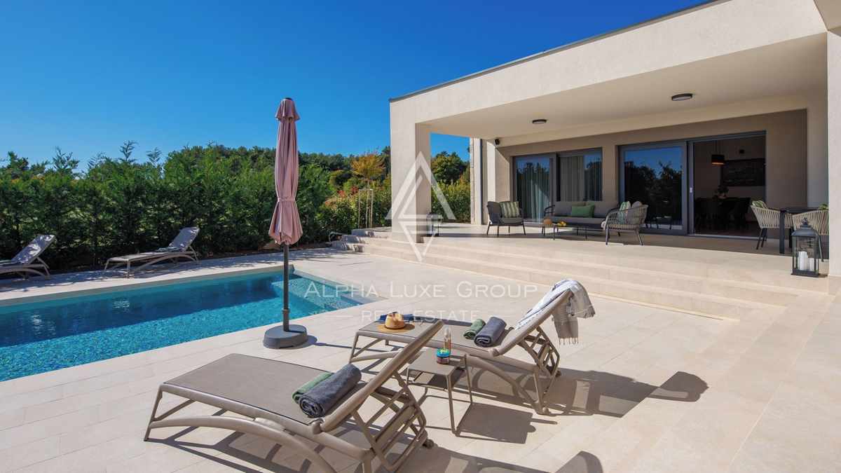 Istria, Rovinj: Villa moderna di lusso su un piano