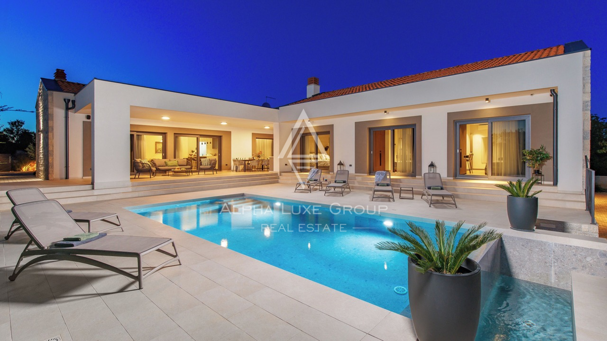 Istria, Rovinj: Villa moderna di lusso su un piano