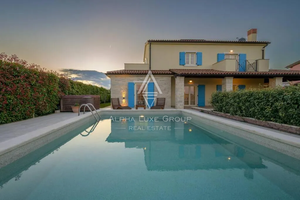 Istria, Rebići: Elegante villa con piscina e privacy