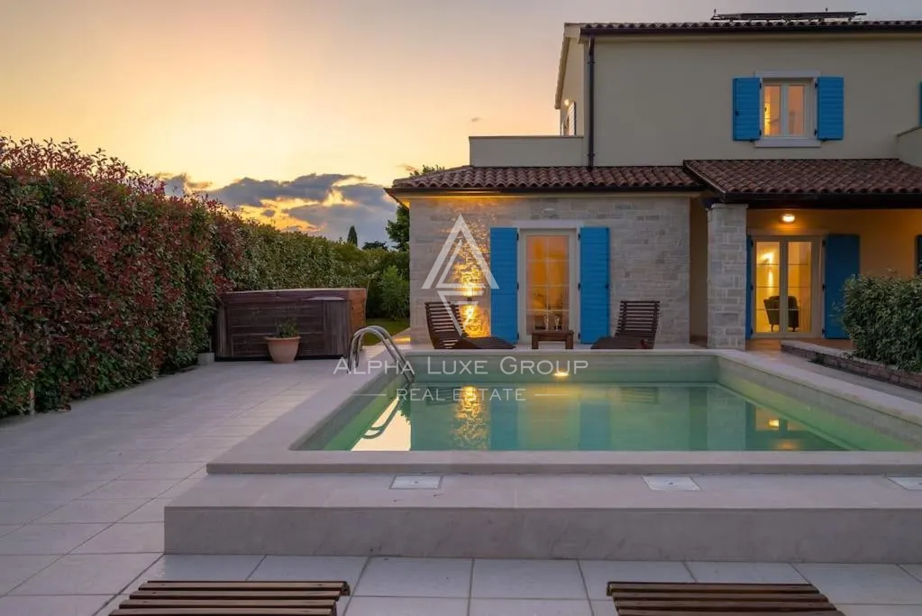 Istria, Rebići: Elegante villa con piscina e privacy