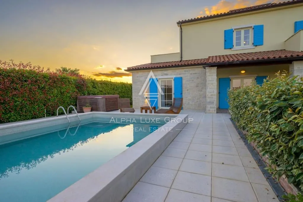 Istria, Rebići: Elegante villa con piscina e privacy