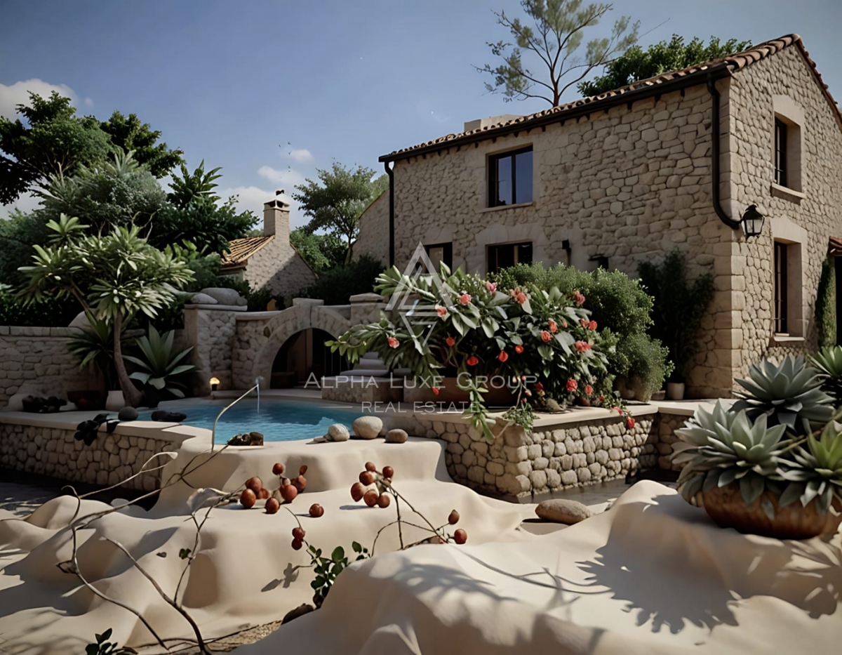 Istria, Bale: Terreno edificabile centro con rudere