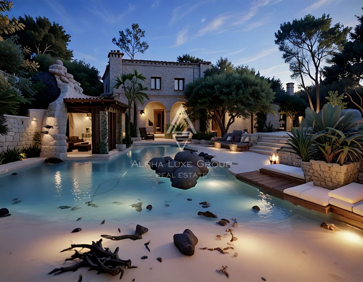 Istria, Bale: Terreno edificabile centro con rudere