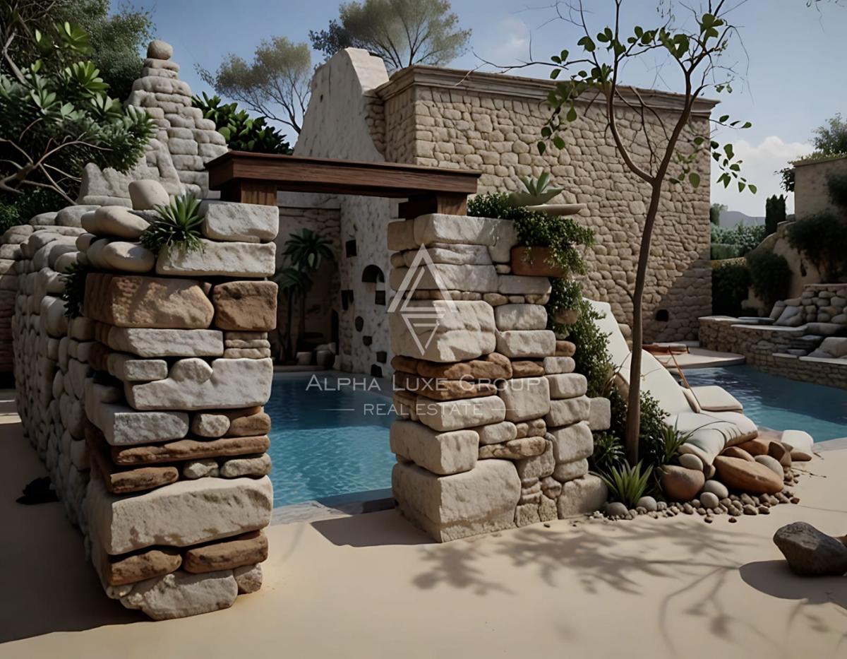 Istria, Bale: Terreno edificabile centro con rudere