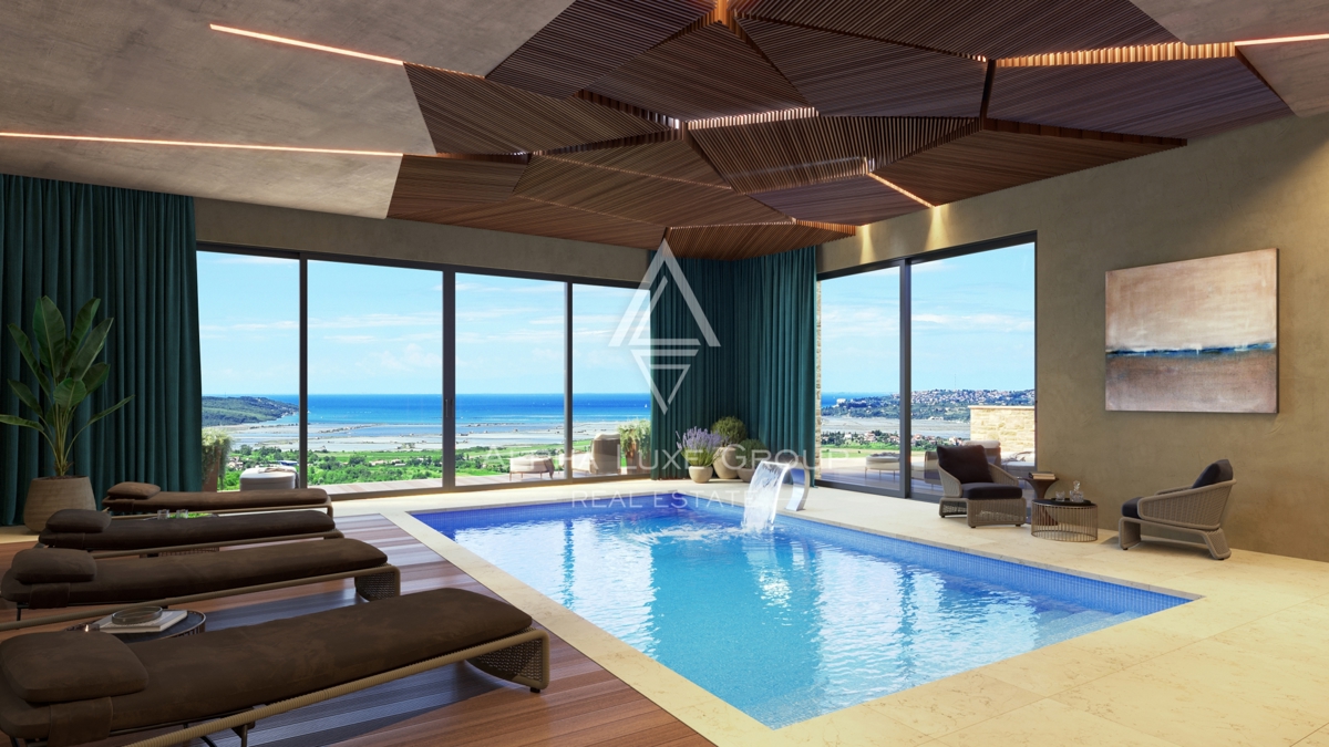 Istria, Kaštel: Terreno edificabile permesso vista mare