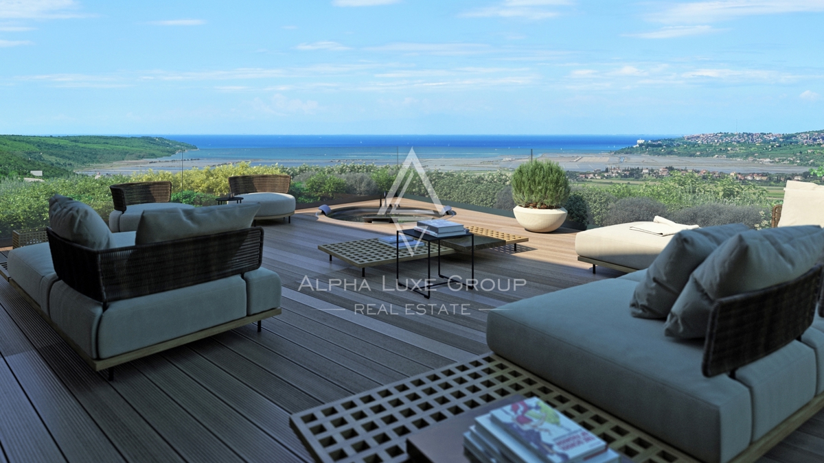 Istria, Kaštel: Terreno edificabile permesso vista mare