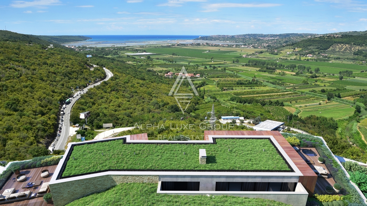 Istria, Kaštel: Terreno edificabile permesso vista mare