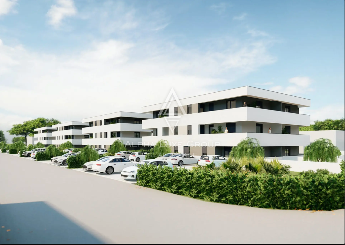 Istria, Pola – Nuovo appartamento con parcheggio