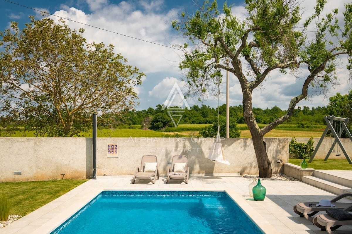 Istria, Barban - Affascinante casa con piscina e ampia terrazza