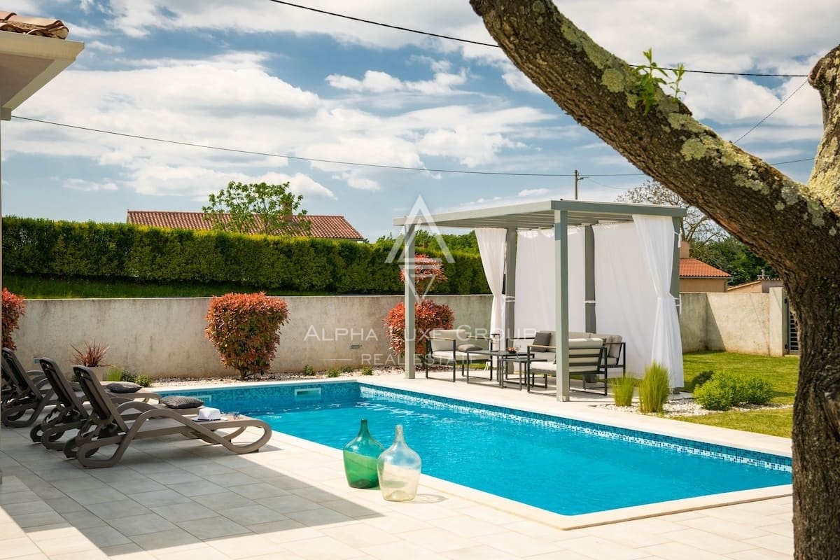 Istria, Barban - Affascinante casa con piscina e ampia terrazza