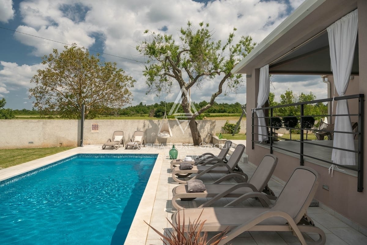 Istria, Barban - Affascinante casa con piscina e ampia terrazza