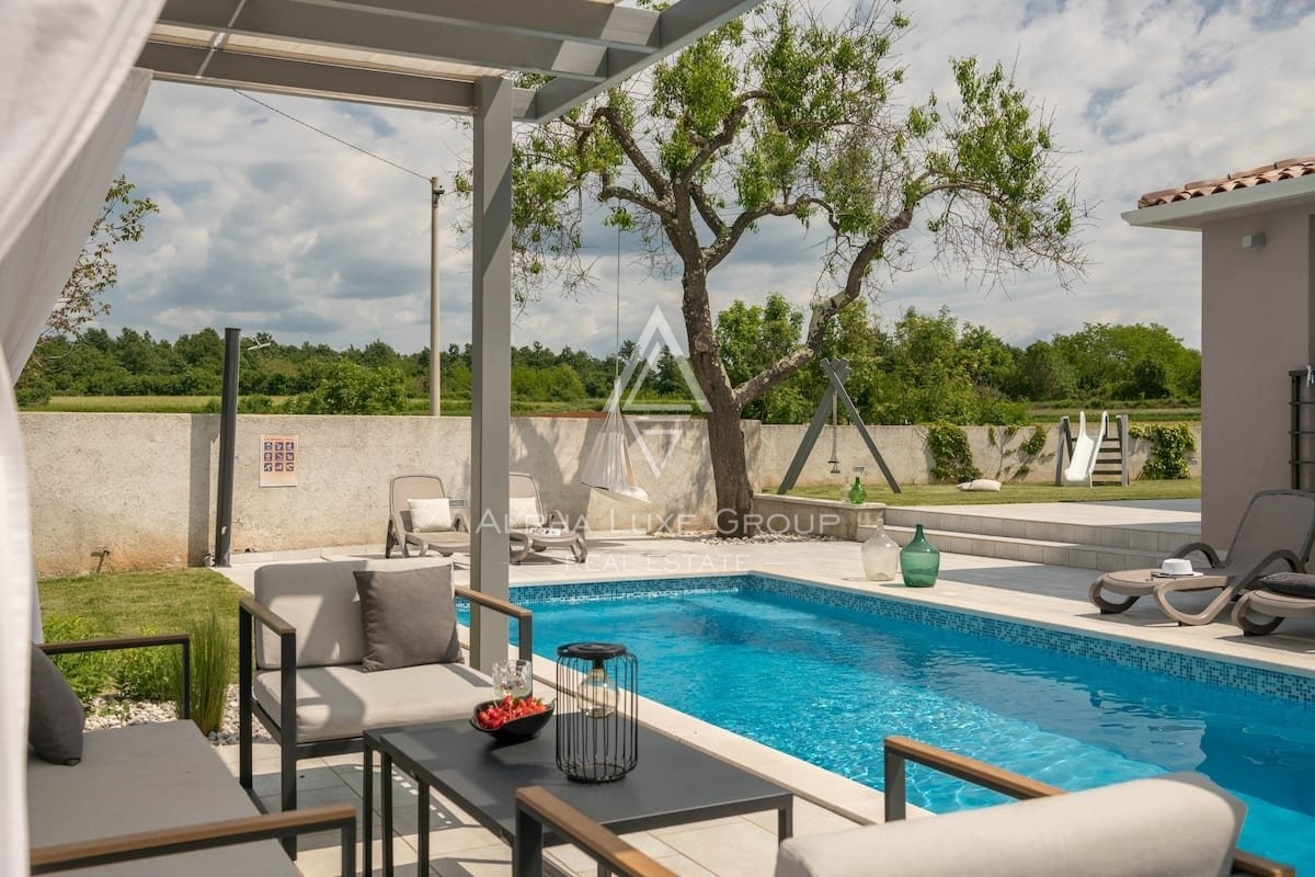 Istria, Barban - Affascinante casa con piscina e ampia terrazza