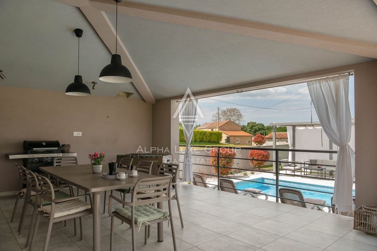 Istria, Barban - Affascinante casa con piscina e ampia terrazza