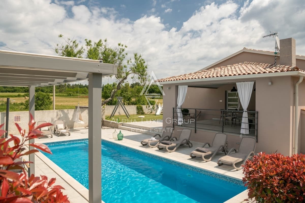 Istria, Barban - Affascinante casa con piscina e ampia terrazza