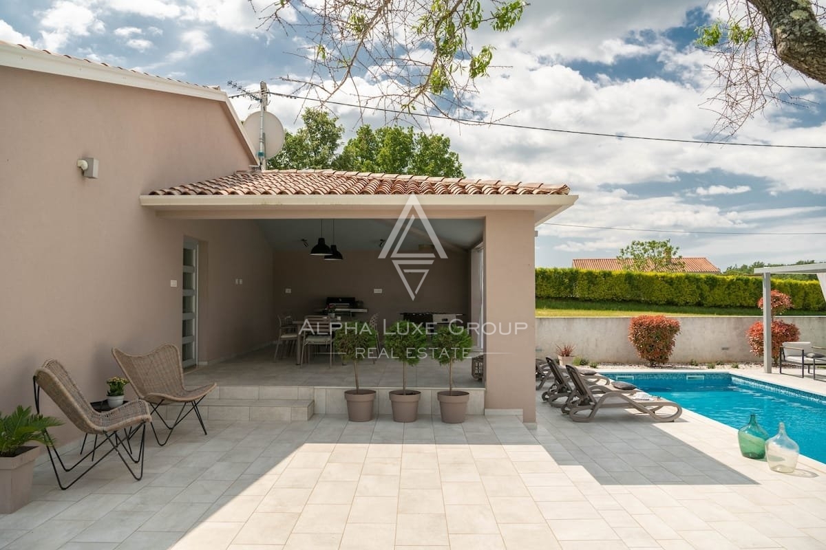 Istria, Barban - Affascinante casa con piscina e ampia terrazza