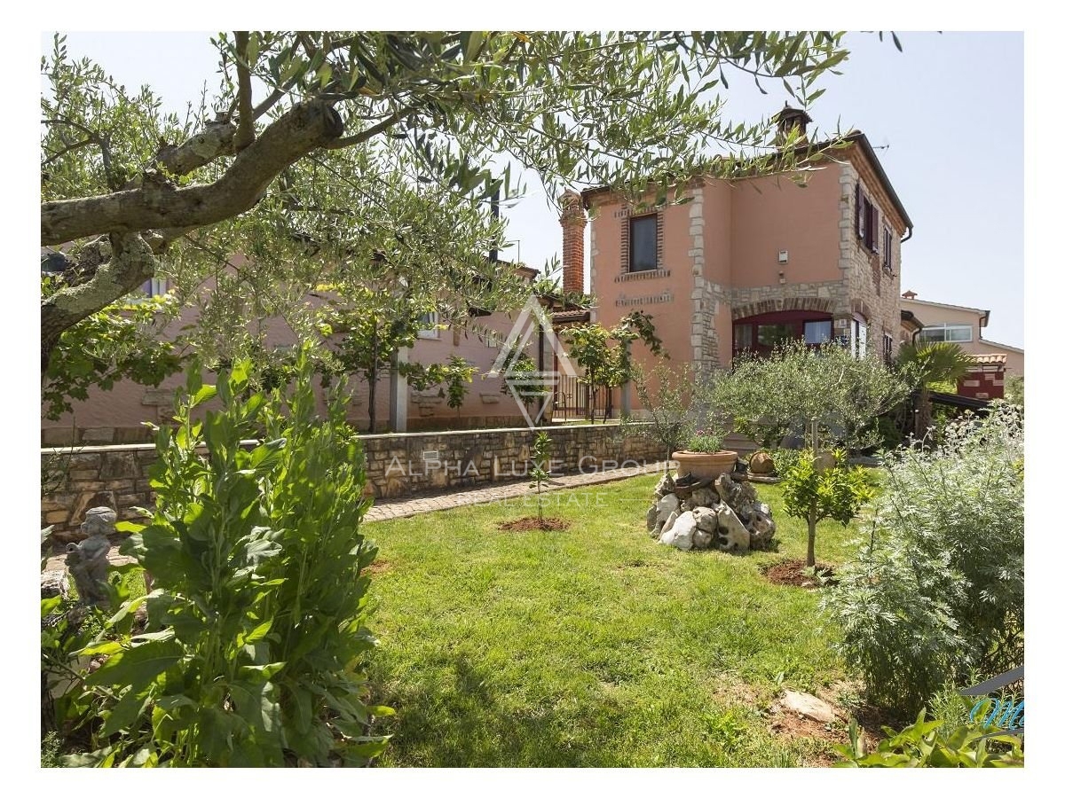 Villa con vista panoramica sul mare a Kaštelir, Istria