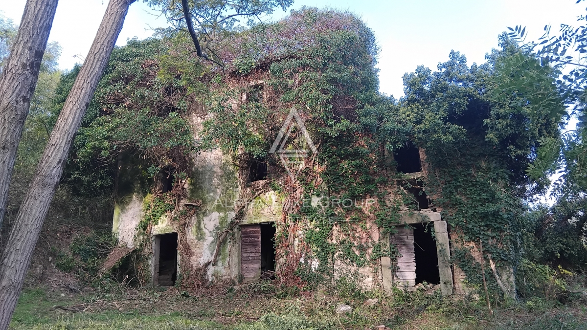 Buje, Istria – Terreno edificabile con ruderi in zona calma